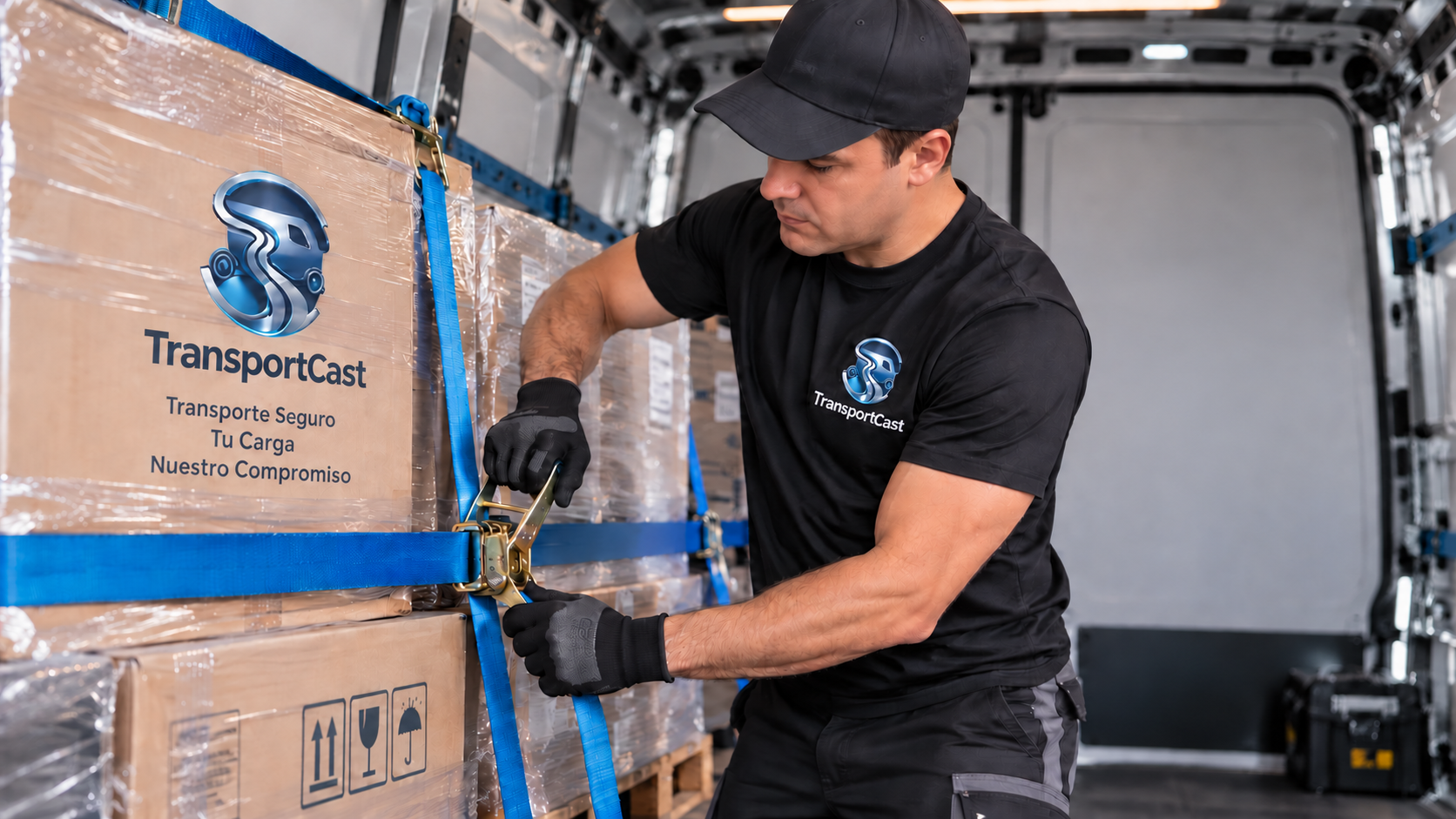 Mercancía asegurada por Transportcast